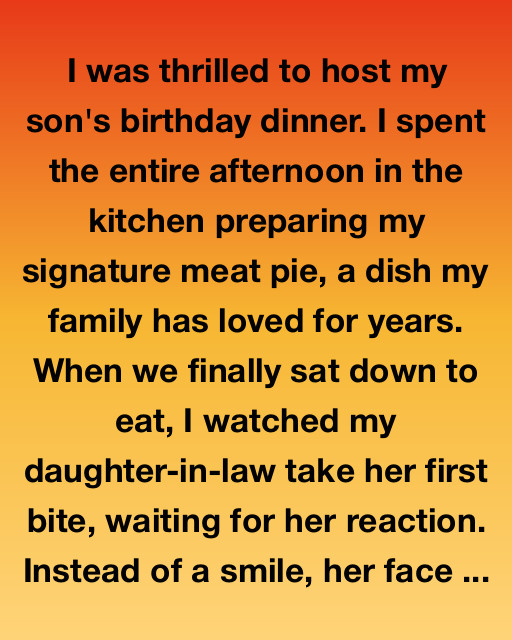 The Birthday Dinner That Changed Everything