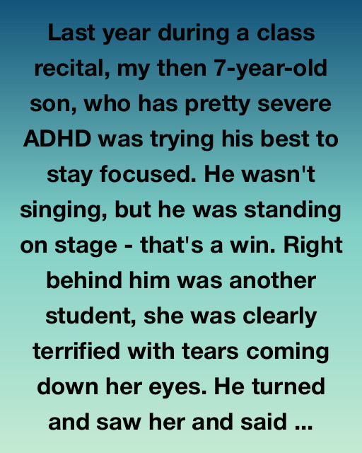 He Just Wanted Her to Feel Brave