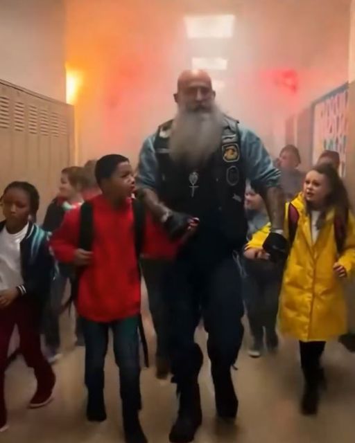 We Called The Biker A Hero For Saving Our Kids. Then We Checked The School’s Security Tape.