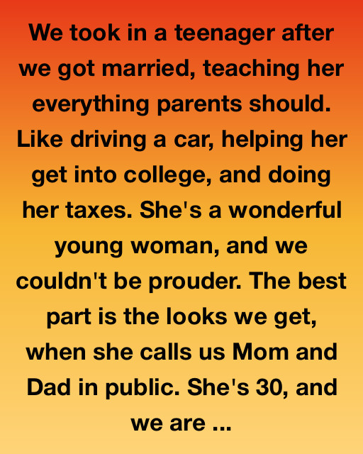 We Took In A Teenager After We Got Married