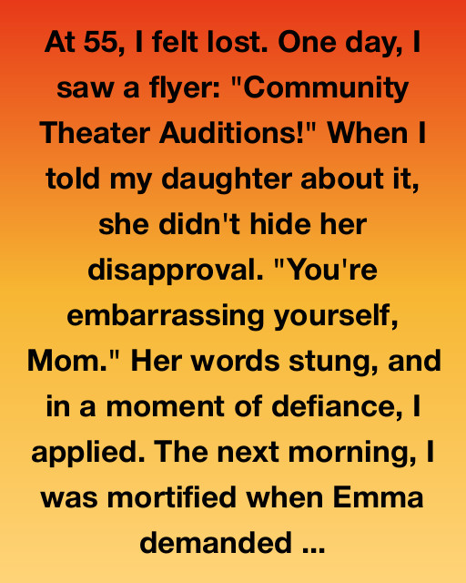 Finding My Voice At 55