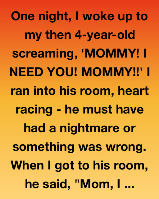 The Night My Son Changed Everything