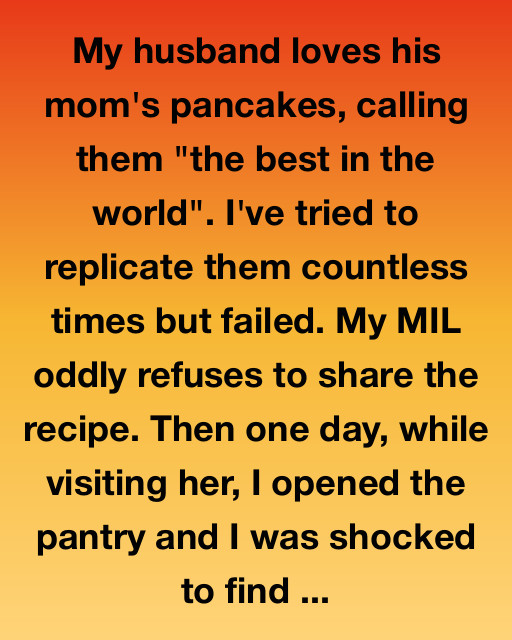 The Secret Ingredient In Her Pancakes