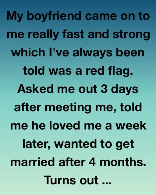 He Rushed In Fast… But What Was He Running From?