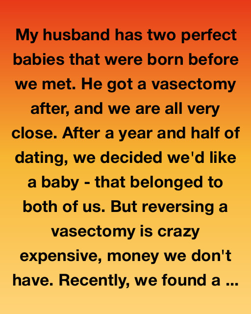 A Baby, A Stranger, And A Promise Fulfilled