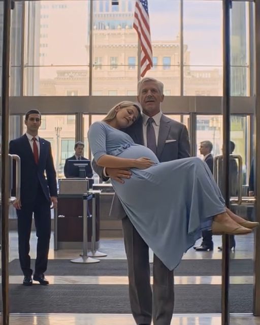 The Day A Millionaire Hurt His Pregnant Wife In A Downtown Bank โ And Her Quiet Father Made America Watch