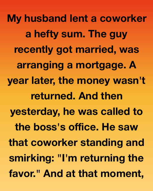 I Was The One Who Said We Should Help A Friend, But I Never Expected That A Simple Loan Would End Up Changing Our Entire Future In A Way We Didn’t See Coming