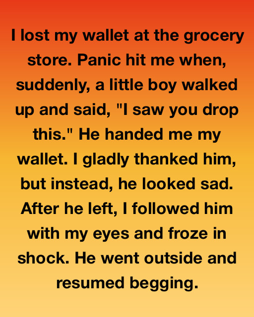 I Lost My Wallet At The Grocery Store And Thought It Was Just A Stroke Of Luck, But The Little Boy Who Found It Taught Me The Most Heartbreaking Lesson