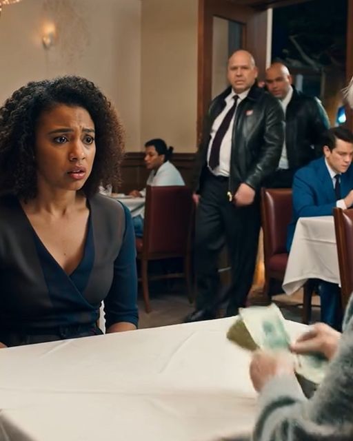 When My Husband Left Our Table For โa Quick Work Call,โ An Old Woman Slid Me A Wad Of Cash And Told Me Her Daughter Married Him Too