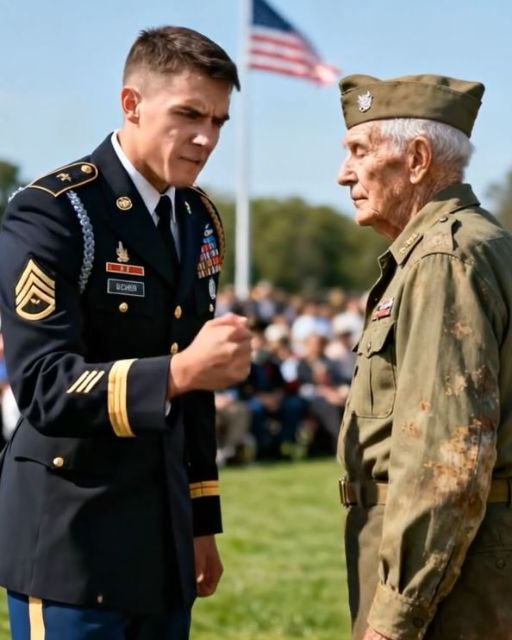 I Tried To Kick An Old Man Off The Parade Ground. Then A Four-star General Saluted Him.