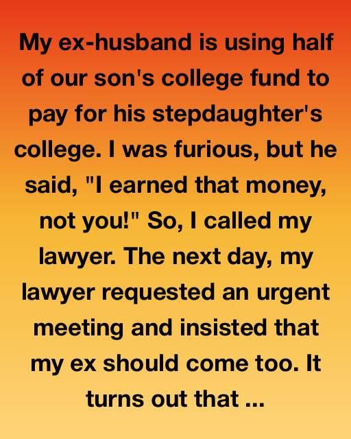 My Ex-Husband Used Our Son’s College Fund For His StepdaughterโSo I Took Him To Court
