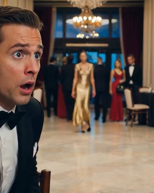 The Night His Wife Walked Into The Gala In Gold And Everything Snapped