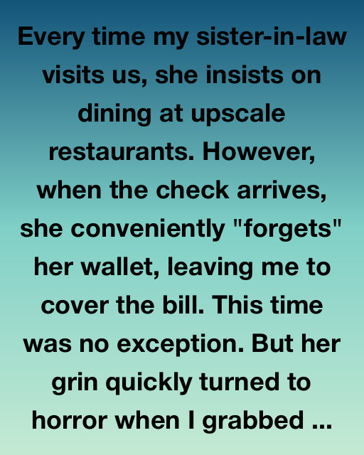 The Last Time She Forgot Her Wallet