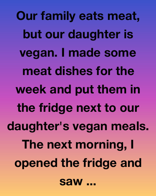 The Fridge Incident That Changed Everything