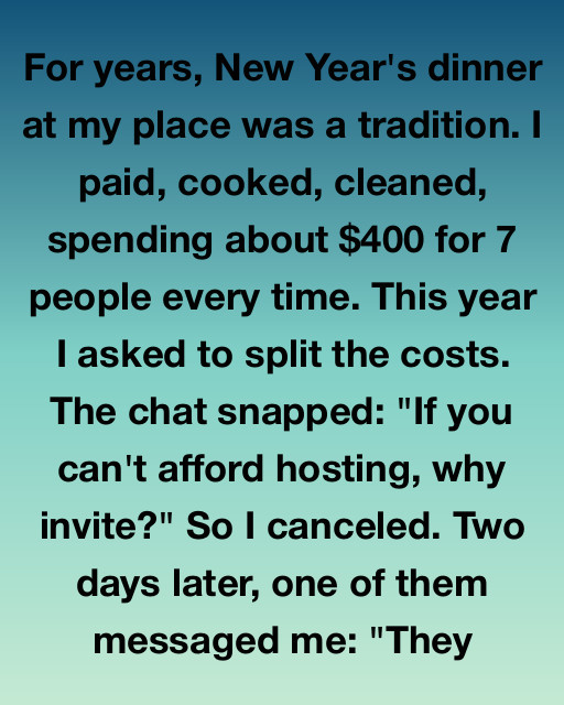 I Thought My New Year’s Tradition Was About Friendship, But Standing My Ground Revealed A Secret That Changed Everything