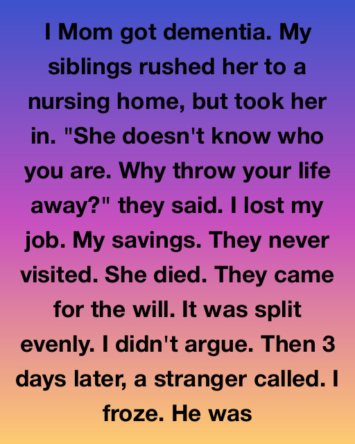 My Siblings Got The House. I Got A Phone Call From The Lawyer They Didn’t Know Existed.