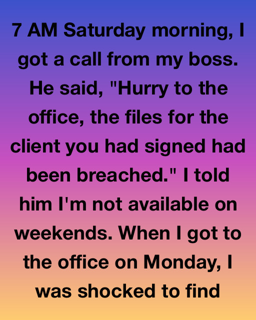 I Found Out That Saying No To My Boss Was The Only Way To Save My Career And Discover Who My Real Friends Were