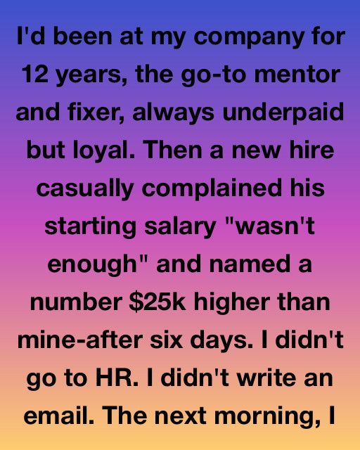 I Gave Twelve Years Of My Life To A Company That Didn’t Value Me, But Hearing A New Hire’s Salary Was The Wake-Up Call I Needed