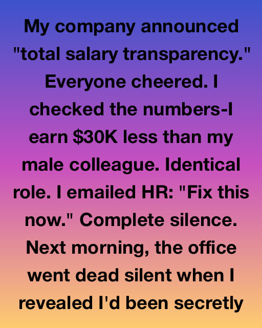 I Earned Thirty Thousand Dollars Less Than My Colleague Until I Revealed The Secret I Had Been Keeping For Five Years