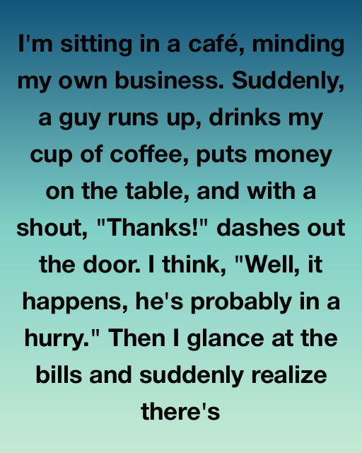 A Strange Exchange In The Morning Rain