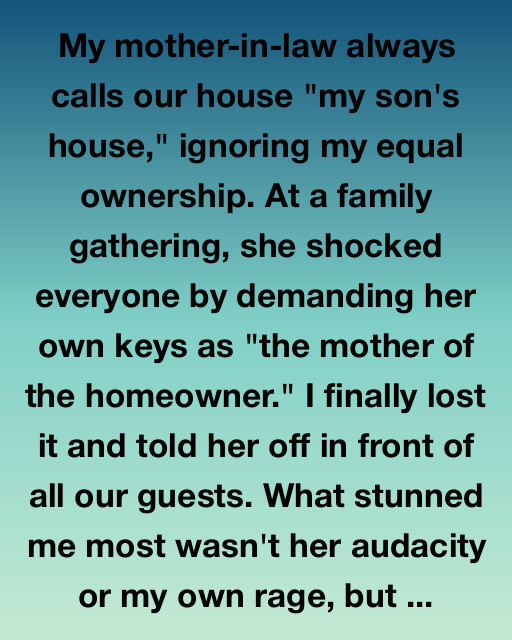 The House With Two Owners: A Story About Boundaries, Respect, and One Big Wake-Up Call