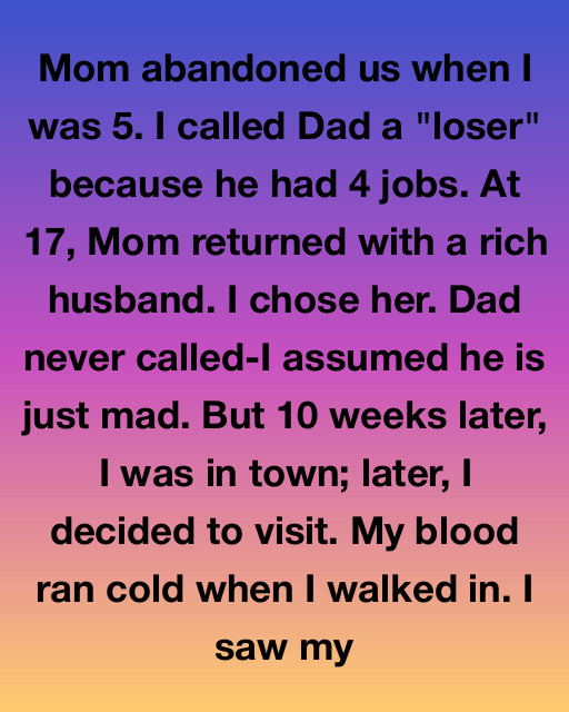 I Chose The Glamour Of My Mother Over The Man Who Raised Me, But Walking Back Into My Old Home Taught Me The Most Heartbreaking Lesson Of All