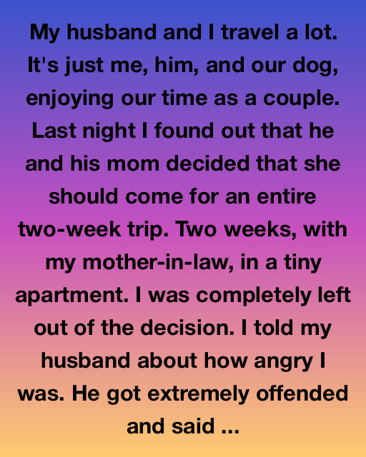 Two Weeks, One Tiny Apartment, and a Whole Lot of Truth