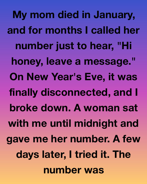 I Heard My Mom’s Voice One Last Time In The Most Unexpected Way