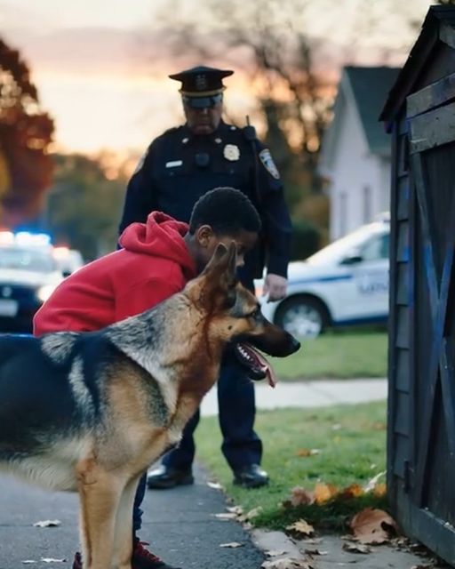 Little Black Boy Gave Silent Signal To Police Dog – What It Found Next Shocked Everyone