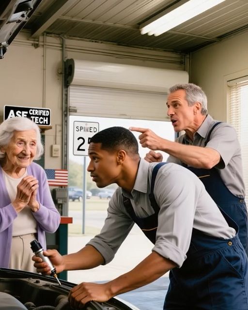 Boss Fired A Poor Mechanic For Fixing An Old Lady’s Car For Free — Days Later…