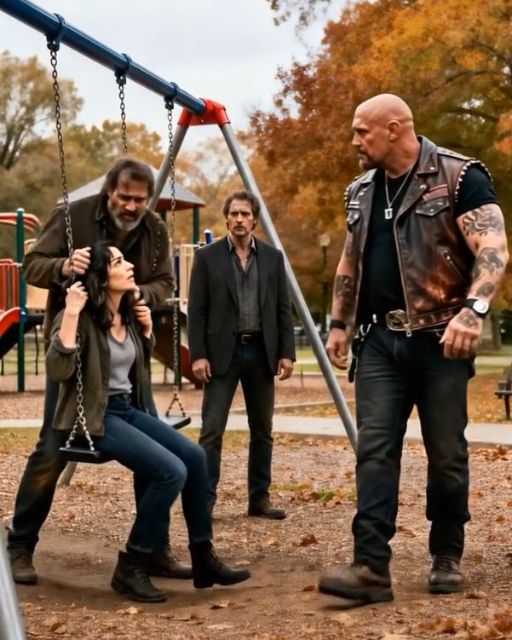 Mother Thought She Was Finally Free — Then A Black Suv Pulled Up To The Playground And A Stranger Said The One Name Her Ex Prayed He’d Never Hear