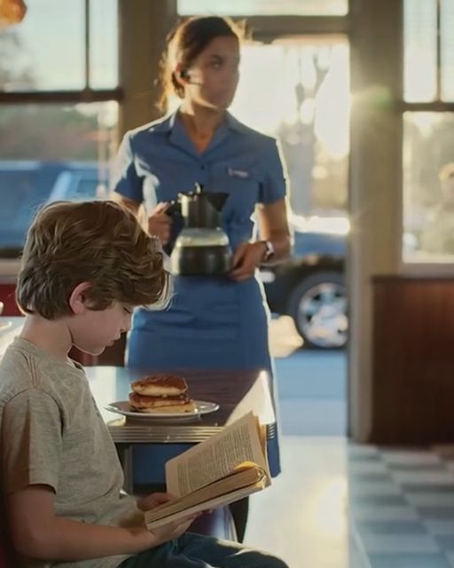 A Waitress Slipped Extra Pancakes To A Quiet Kid — Until Armed Men Showed Up Asking For His Name…