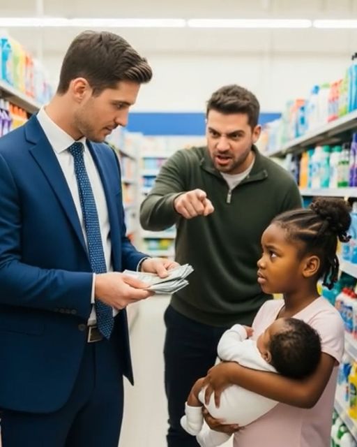 “i Promise To Pay When I Grow Up” – Black Girl Asks Millionaire For Milk, His Response Shocks Everyone…