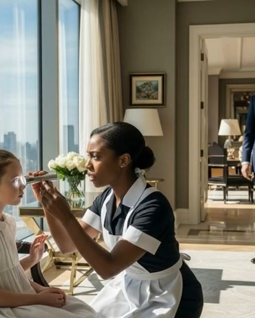 Billionaire’s Daughter Was Born Blind – Until The New Maid Discovered The Truth