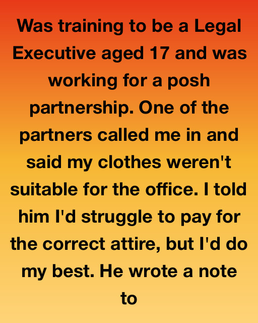 I Was Seventeen And Broken When My Boss Criticized My Clothes, But The Note He Handed Me Changed My Entire Life In A Way I Never Expected