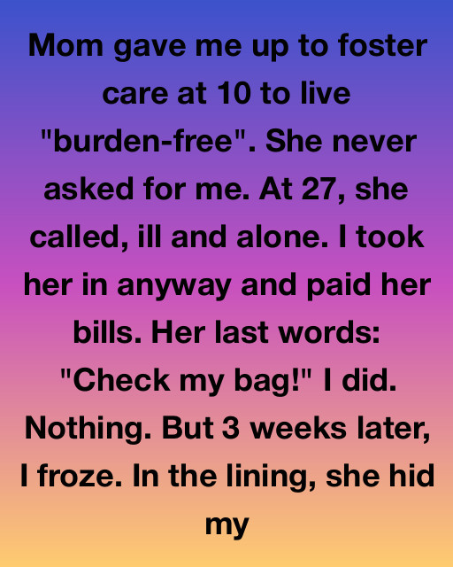 I Forgave My Mother On Her Deathbed. Then I Found The Newspaper Clipping In Her Bag.