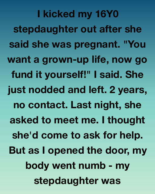 I Kicked Out My Pregnant Stepdaughter To Teach Her A Lesson, But Her Return Two Years Later Proved I Was The One Who Had Everything To Learn
