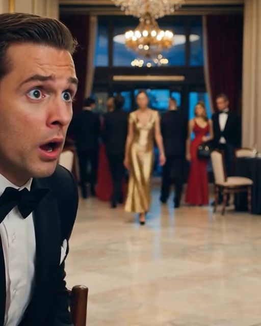 The Night His Wife Walked Into The Gala In Gold And Everything Snapped