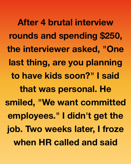 I Tried To Keep My Personal Life Private During A Bad Interview, But An Unexpected Phone Call Proved That Standing Your Ground Is Never A Mistake