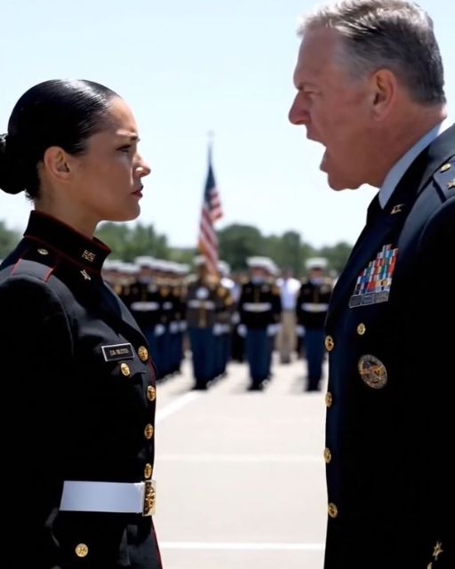 A Captain Refused To Salute The General. He Saw What Was In Her Hand.