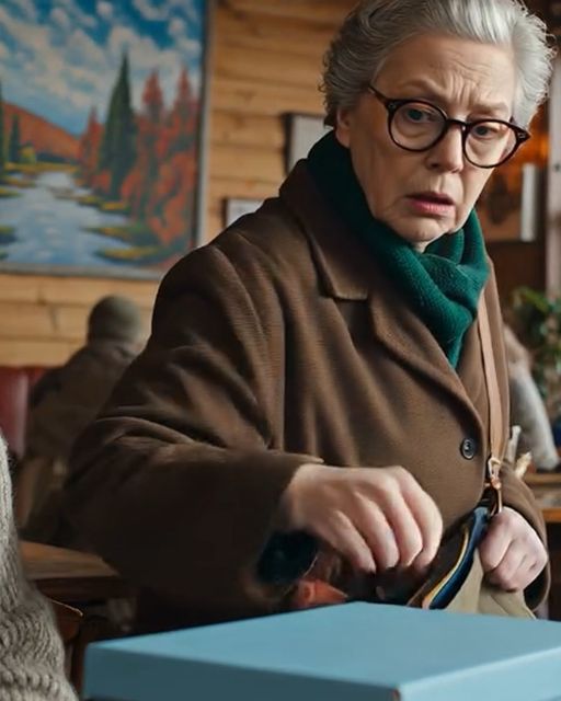 A Stranger Left A Blue Box On My Café Table—and Said I’d Need It Tonight