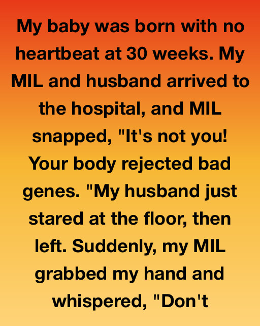 I Saw The Truth In The Hospital Room That Day And Realized My Marriage Was Built On A Secret That Changed Everything