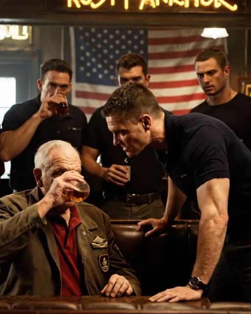 The Navy Seal Poured Beer On The “homeless” Man. Then The Admiral Called The Bar Phone And Screamed, “run!”