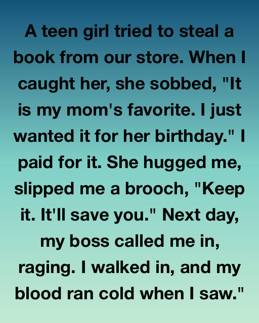I Saw A Young Girl Steal A Book For Her Mother And Chose Mercy, Never Realizing That Her Strange Gift Was The Only Thing That Could Save My Life