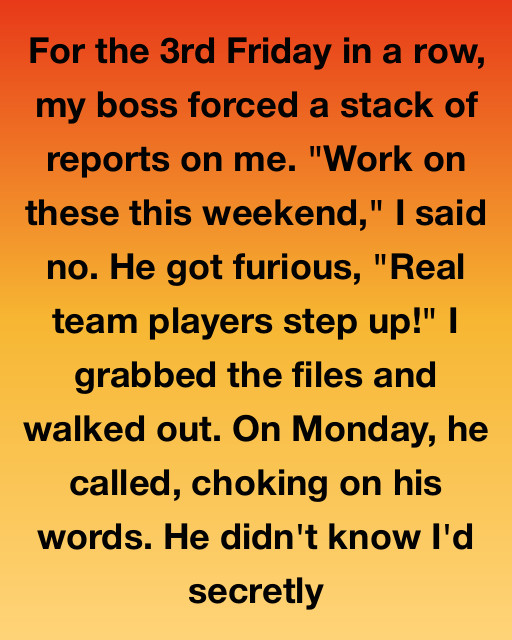 I Refused To Spend Another Weekend Working For Free And Ended Up Saving The Company