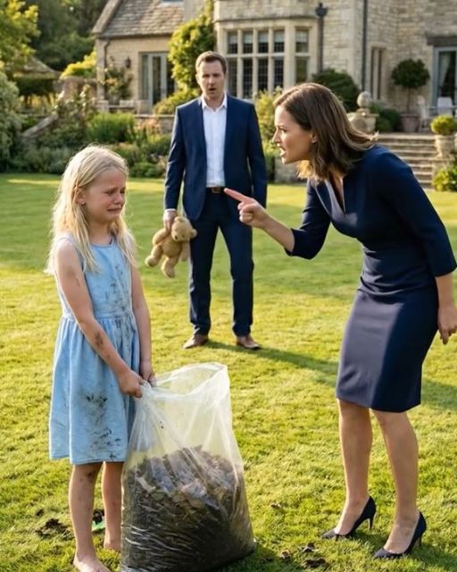 I Came Home To A Quiet Mansion. I Found My 8-year-old Dragging A Black Bag Across The Lawn.