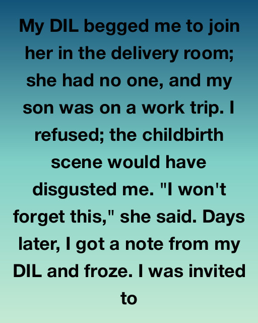 I Refused To Help My Daughter-In-Law During Her Darkest Hour Because Of My Own Selfish Fears, But The Invitation She Sent Me Later Taught Me What Family Really Means