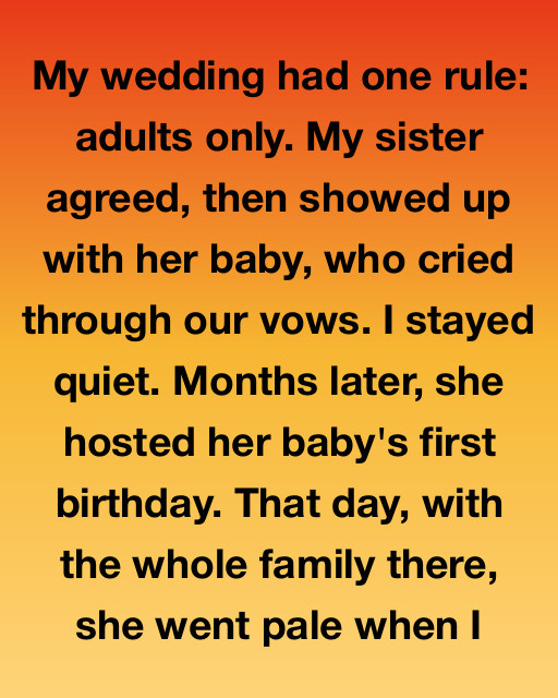 I Stayed Quiet When My Sister Ruined My Wedding Vows, But I Had A Much Bigger Plan For Her Baby’s First Birthday Party