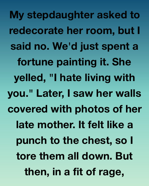 I Tore Down My Stepdaughter’s Memories In A Fit Of Rage, Only To Discover The Heartbreaking Truth Hidden Behind The Wallpaper