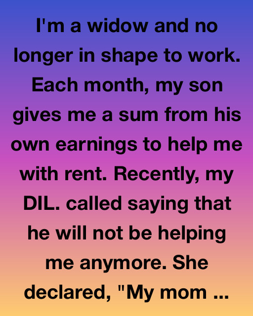 My Son Stopped Helping Me—But Life Had Other Plans